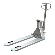 Kép 2/3 - STAXX 2.5 t teherbírású rozsdamentes, mérleges kézi raklapemelő