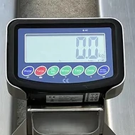 Kép 3/3 - STAXX 2.5 t teherbírású rozsdamentes, mérleges kézi raklapemelő