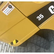 Kép 6/6 - CATERPILLAR GP35NT 3.5 t teherbírású gázüzemű homlokvillás targonca