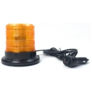 Kép 1/5 - SÁRGA LED FORGÓLÁMPA TARGONCÁHOZ