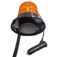 Kép 5/5 - SÁRGA LED FORGÓLÁMPA TARGONCÁHOZ
