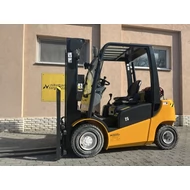 Kép 3/4 - JUNGHEINRICH TFG 425 330 ZT 2,5 tonna teherbírású belsőégésű homlokvillás targonca