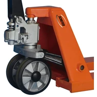 Kép 4/7 - Kézi raklapemelő robosztus AC-Pumpával és gumi kerékkel