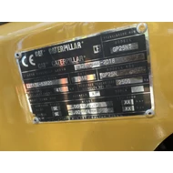 Kép 8/11 - CATERPILLAR GP25N 2.5 tonna teherbírású gázos homlokvillás targonca