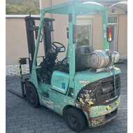 Kép 2/5 - Mitsubishi FG15K eredeti állapotban levő gázos használt targonca