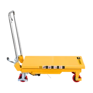 Kép 3/4 - STAXX kézi működtetésű, összecsukható, mobil emelőasztal, 500 kg teherbírássalSTAXX kézi működtetésű, összecsukható, mobil emelőasztal, 500 kg teherbírással