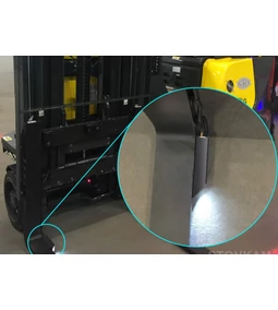 Amikor a targoncás vakon dolgozik: így segítenek a kamerák!