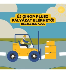Új GINOP Plusz pályázat elérhető