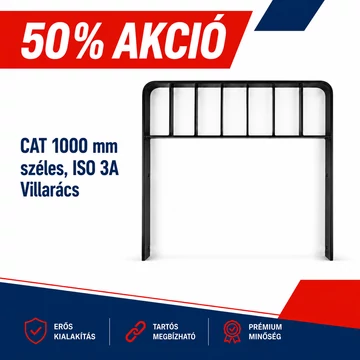 CAT 1000 mm széles, ISO 3A Villarács