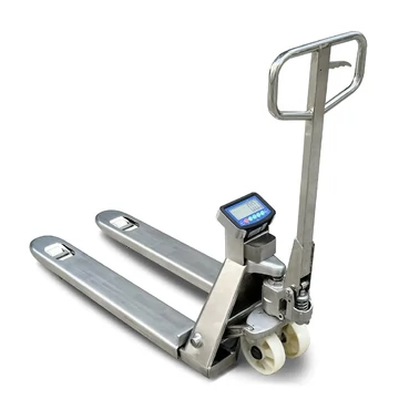 STAXX 2.5 t teherbírású rozsdamentes, mérleges kézi raklapemelő