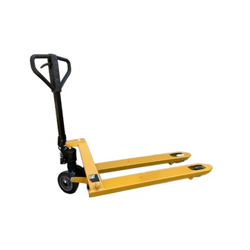 Gumikerekes CATERPILLAR 2,5 tonnás poliuretán dupla görgős PRÉMIUM kézi raklapemelő Gumikerekes CATERPILLAR 2,5 tonnás poliuretán dupla görgős PRÉMIUM kézi raklapemelő