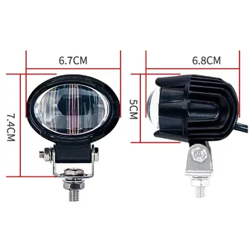 KÉK LED FIGYELMEZTETŐ FÉNYCSÍK