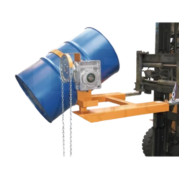 Targoncavillára szerelhető tartálybillentő