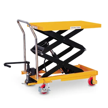 STAXX kézi működtetésű mobil emelőasztal, 500 kg teherbírással