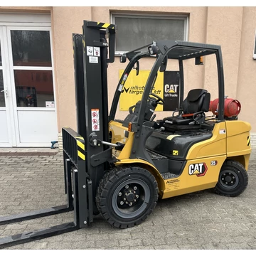 CATERPILLAR GP35N gázüzemű homlokvillás ellensúlyos targonca