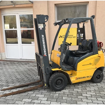 HASZNÁLT JUNGHEINRICH TFG16AK gázüzemű targonca ELADÓ
