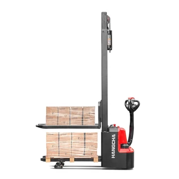 1 tonnás Hangcha CDD10-AMC1-L típusú, 2700 mm emelési magasságú, iniciál emeléses gyalogkíséretű targonca 1 tonnás Hangcha CDD10-AMC1-L típusú, 2700 mm emelési magasságú, iniciál emeléses gyalogkíséretű targonca