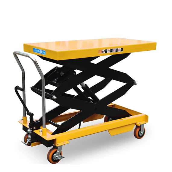 STAXX kézi működtetésű mobil emelőasztal, 1500 kg teherbírással